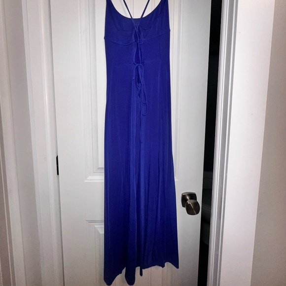 Wilfred Tight Midi Blue Dress - Picture 2 of 2